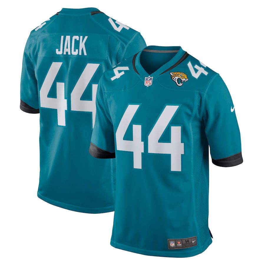 Men Jacksonville Jaguars 44 Myles Jack Nike Green Game NFL Jersey